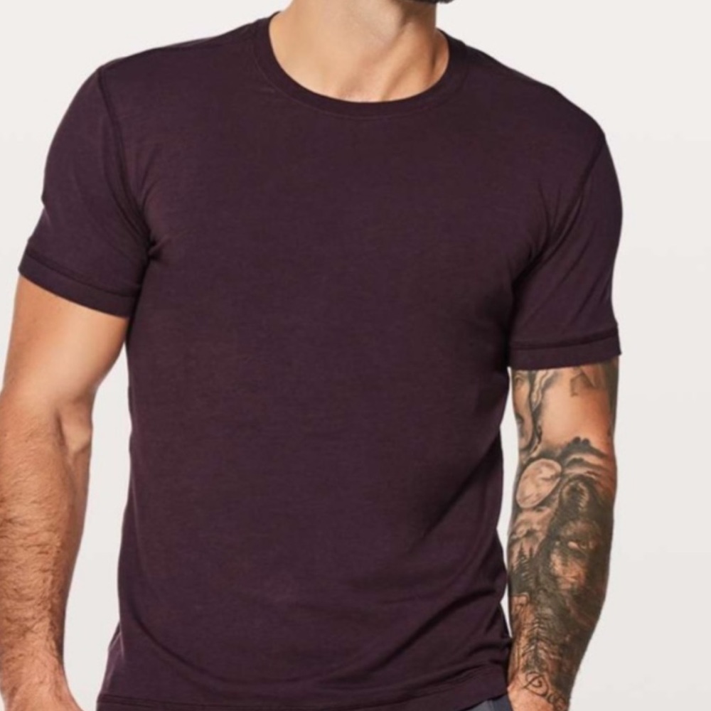lululemon athletica Purple Short Sleeve Tee
